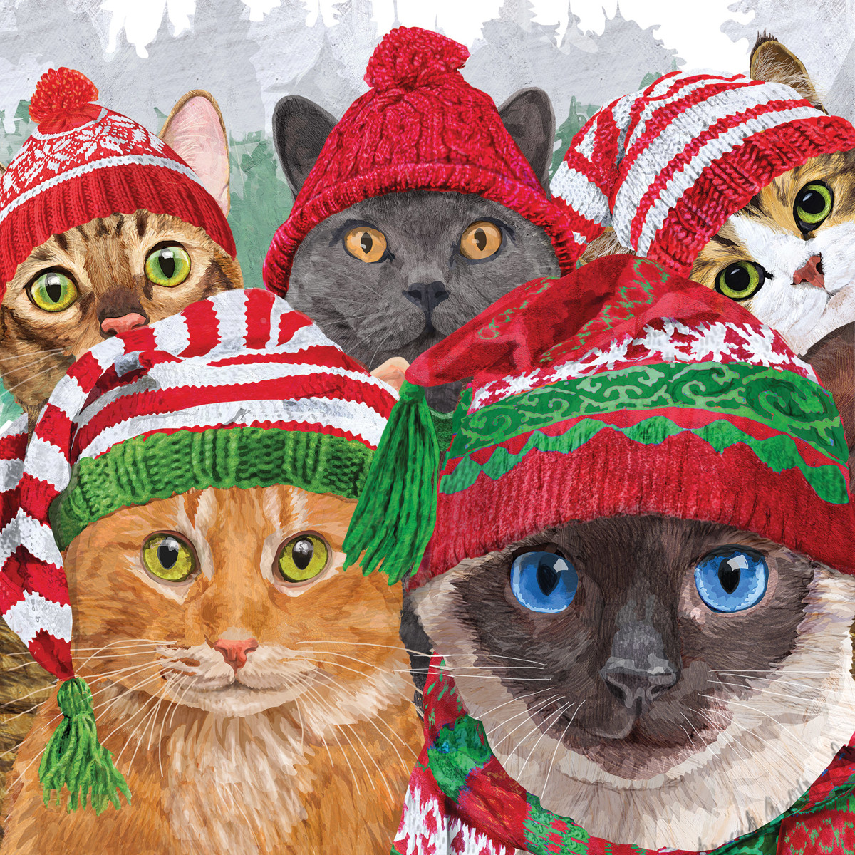 Cat Usie Napkin 33x33 Cat Usie Napkin 33x33