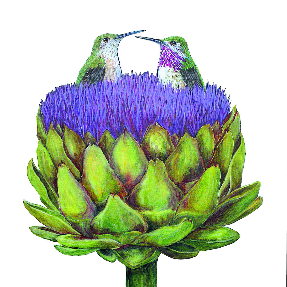 Love at First Artichoke Napkin 25x25 Love at First Artichoke Napkin 25x25