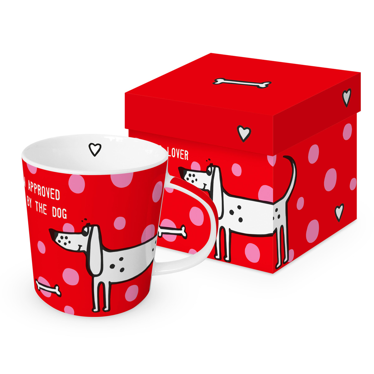 Dog Approved red Trend Mug GB