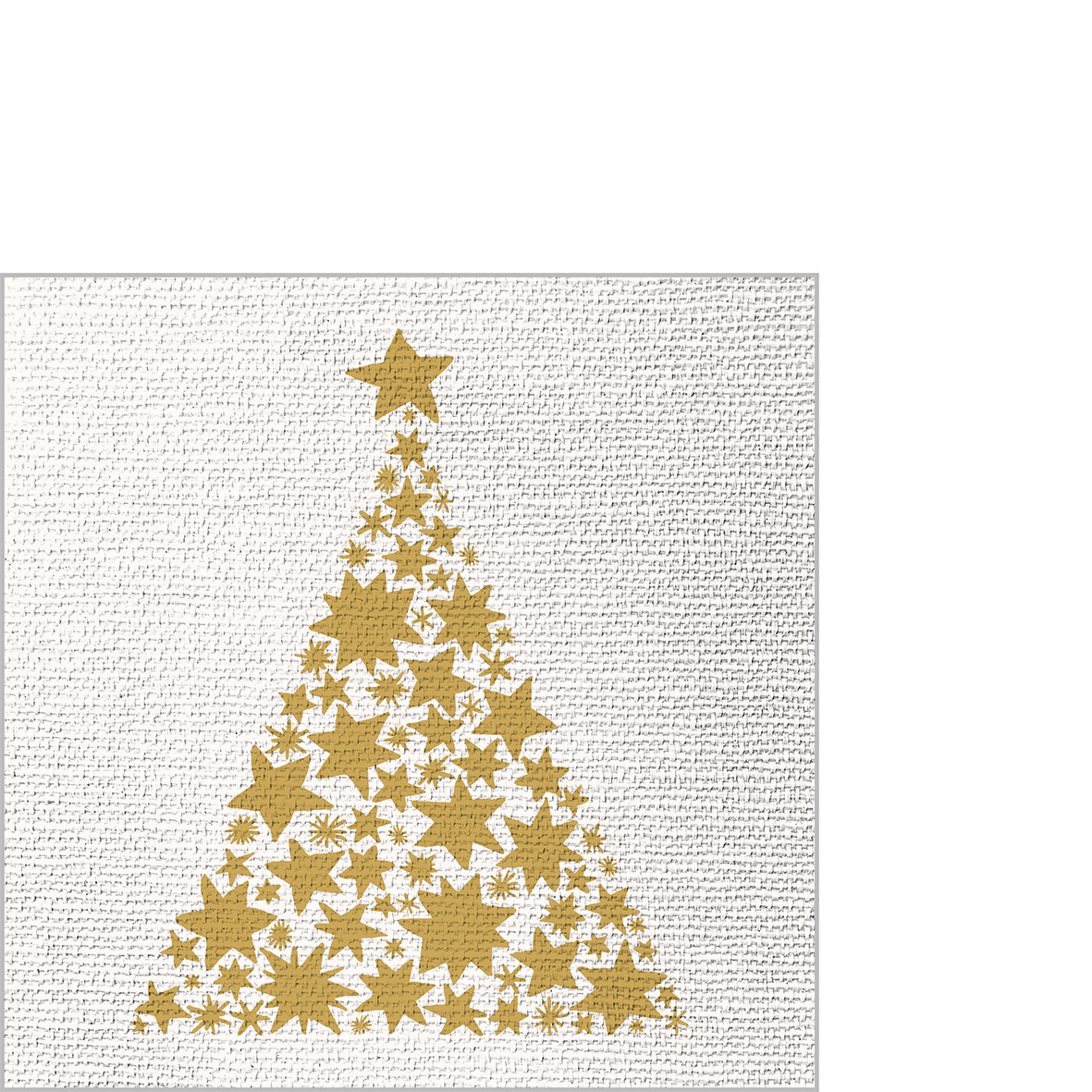 Tree on Canvas white Napkin 25x25