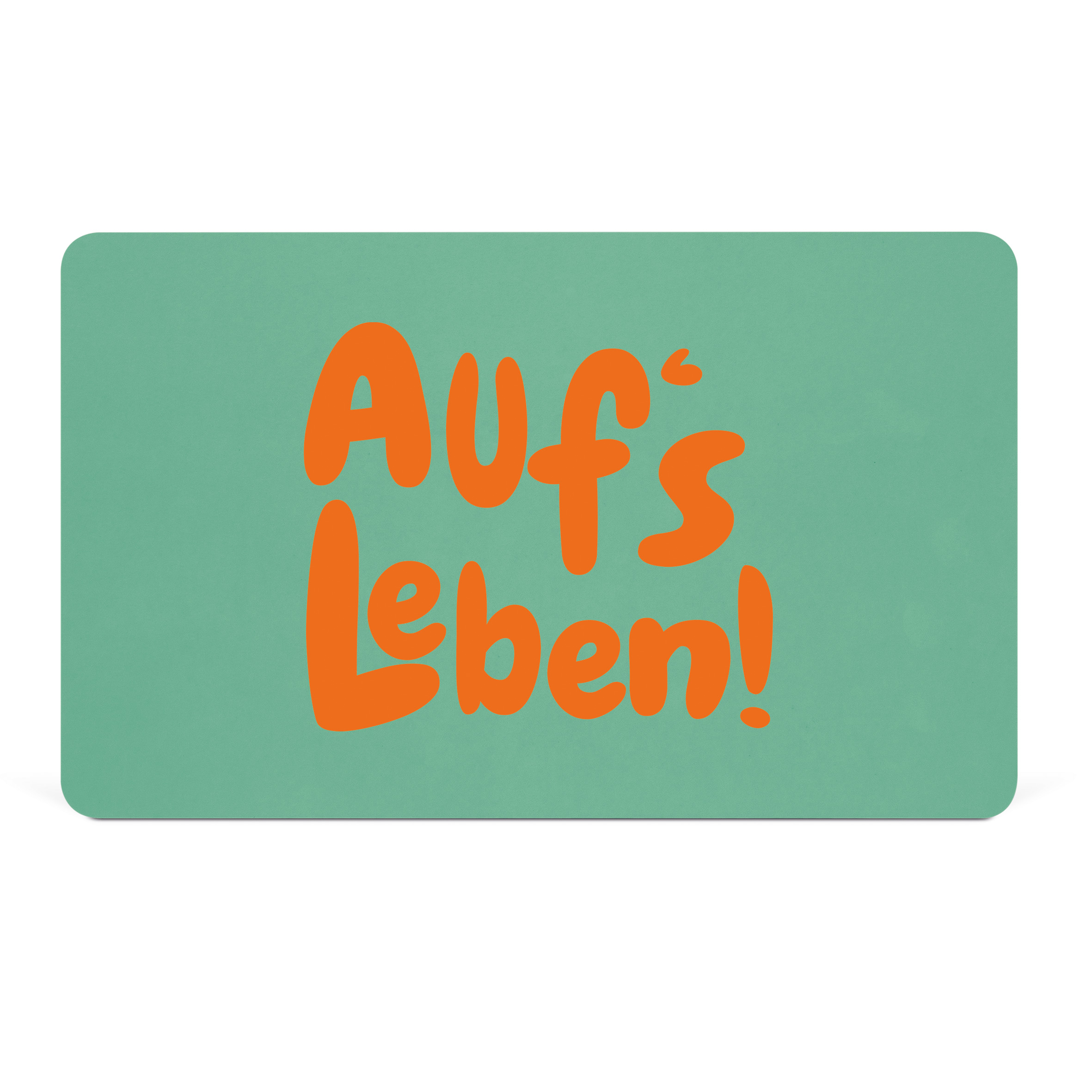 Auf's Leben  D@H Tray