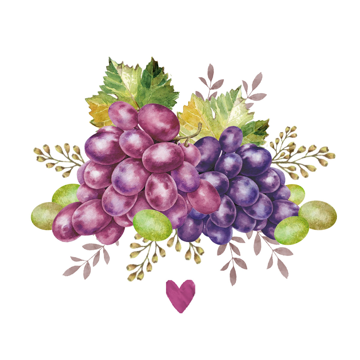 Raisins de Cuve Napkin 33x33