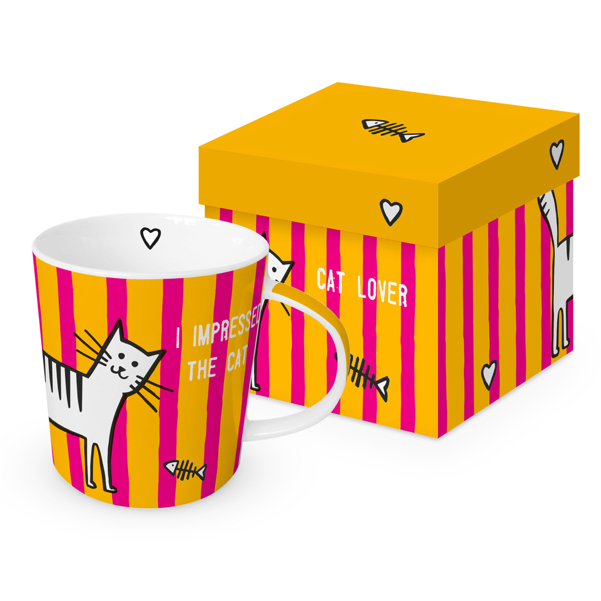Impress the Cat orange Trend Mug GB