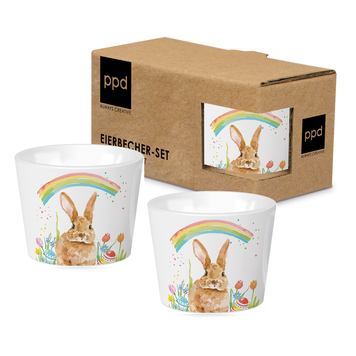 Mr. Rabbit Egg Cup Set CB