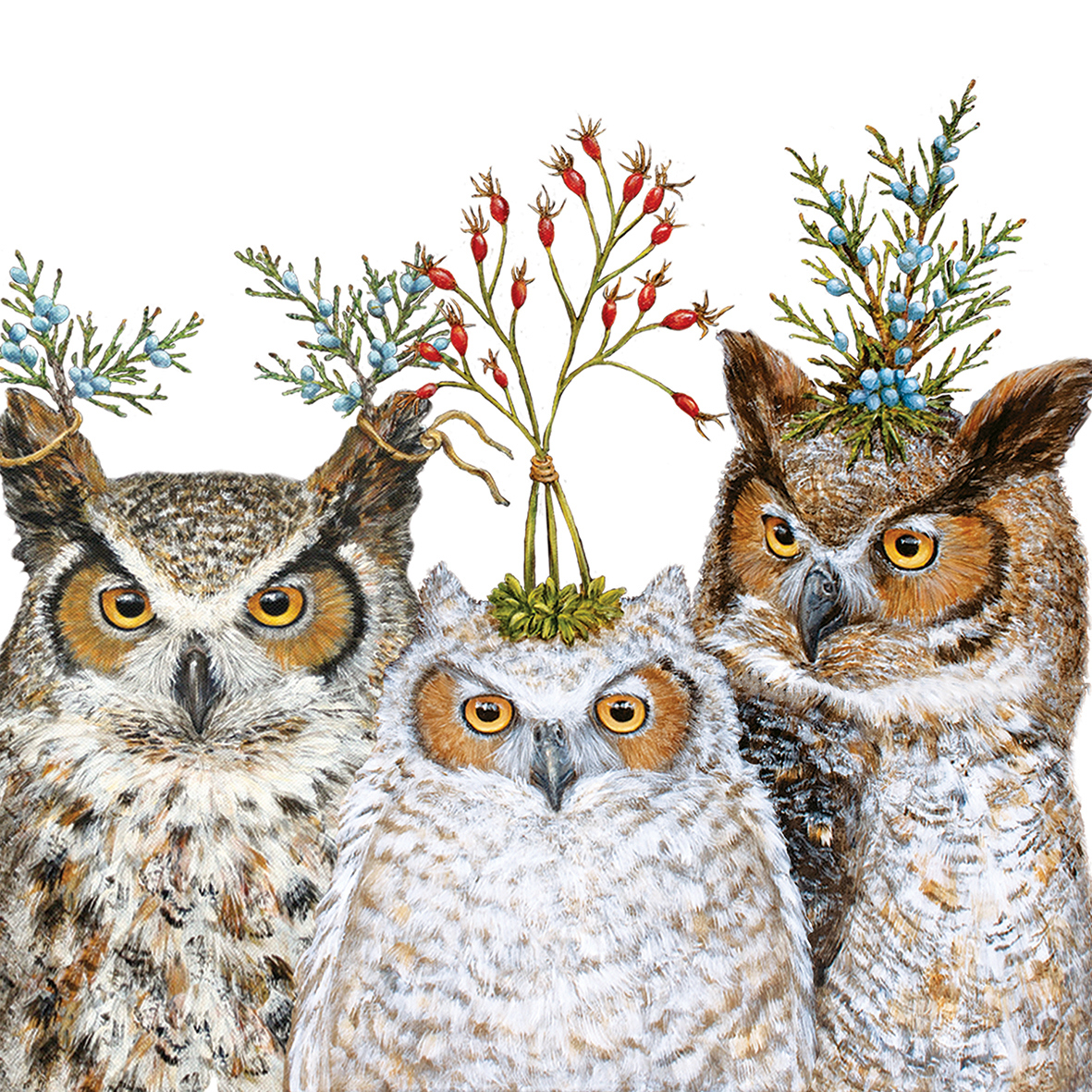 Holiday Hoot 25x25 cm Holiday Hoot 25x25 cm