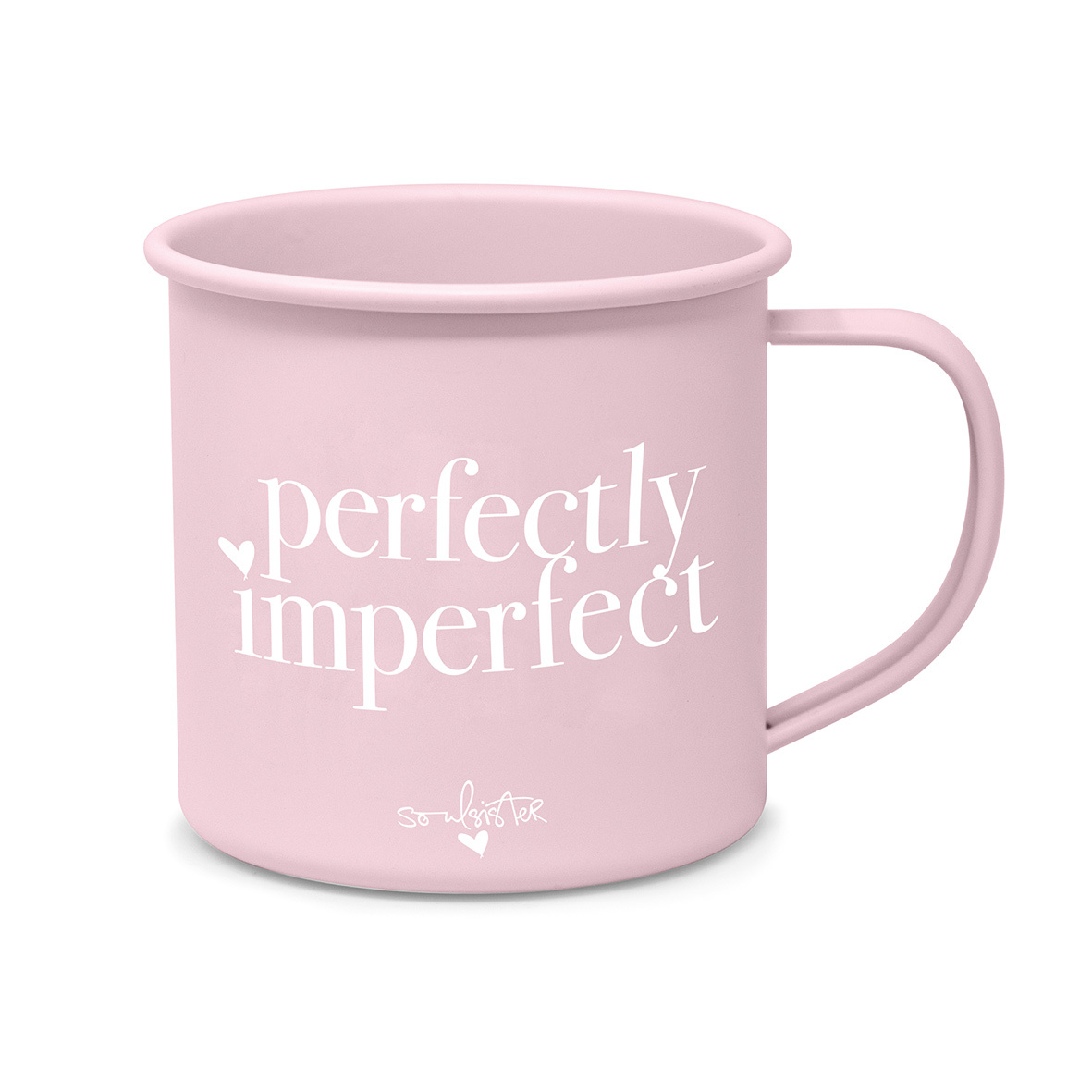 Perfectly Imperfect Metal Mug D@H