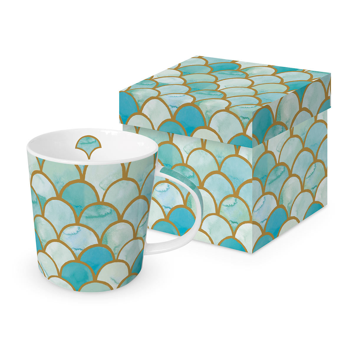 Art Déco turquoise Trend Mug GB Art Déco turquoise Trend Mug GB