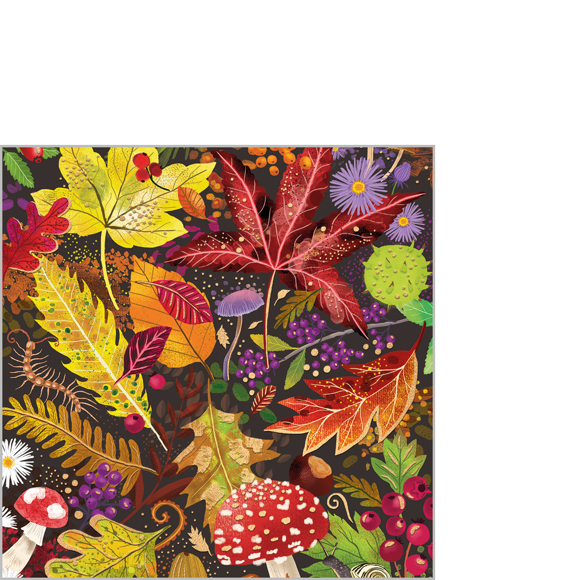Fall's Beauty Napkin 25x25