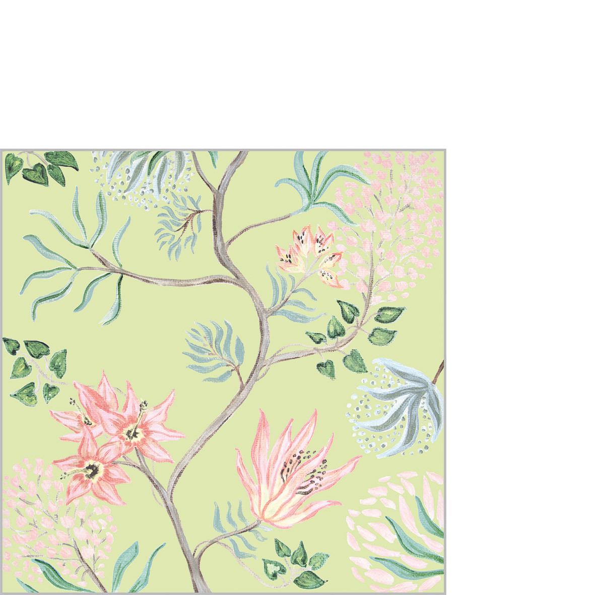 Fiore verte Napkin 25x25
