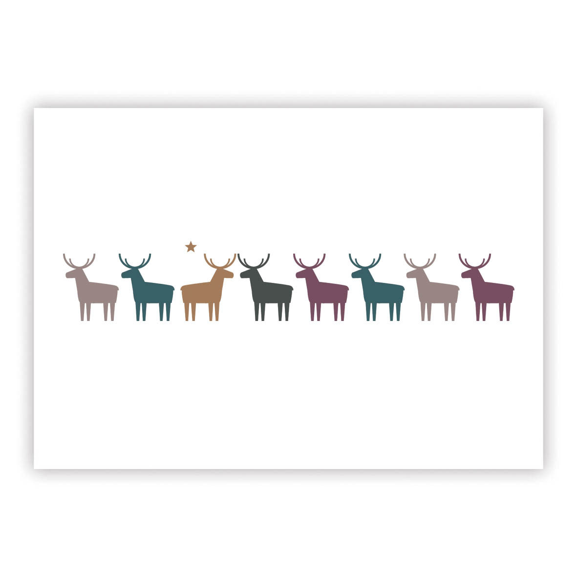 Pure Deers  Postcard Pure Deers  Postcard