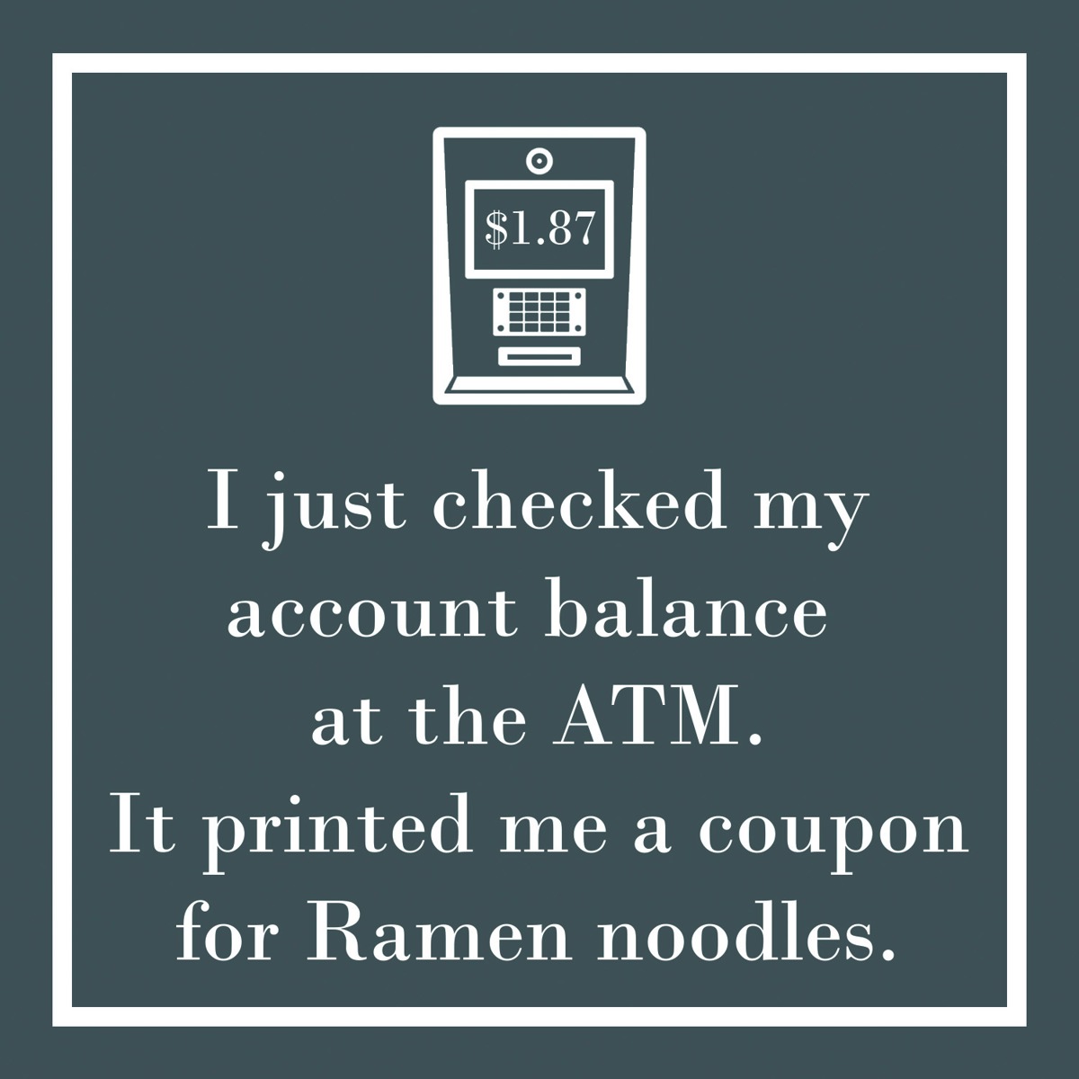Ramen Noodles Napkin 25x25
