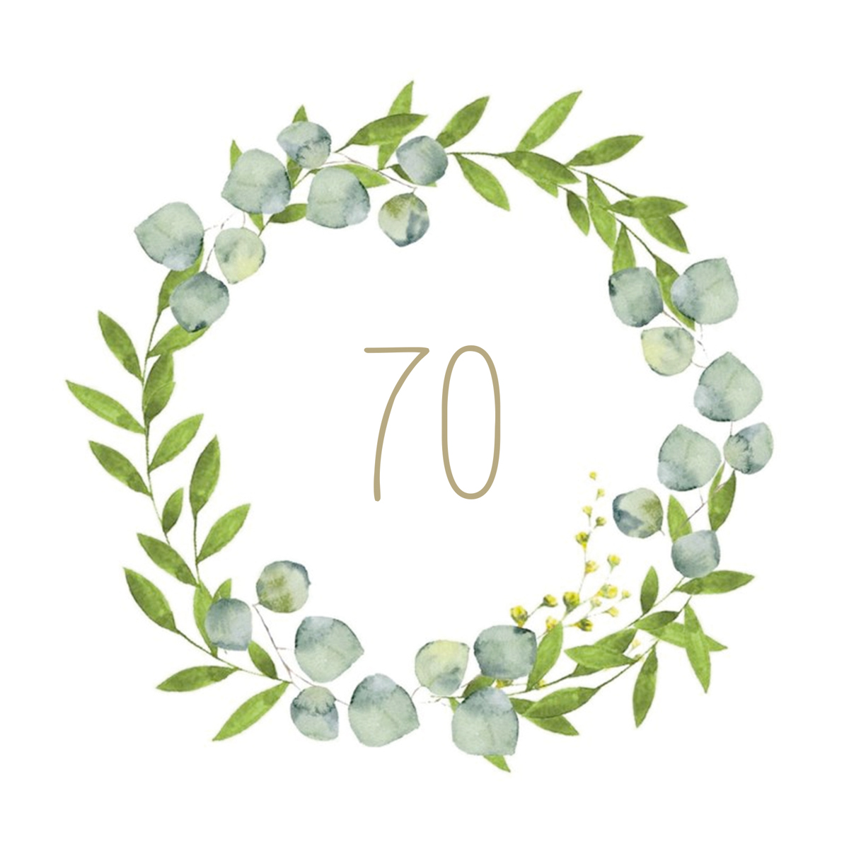Birthday 70 Napkin 33x33