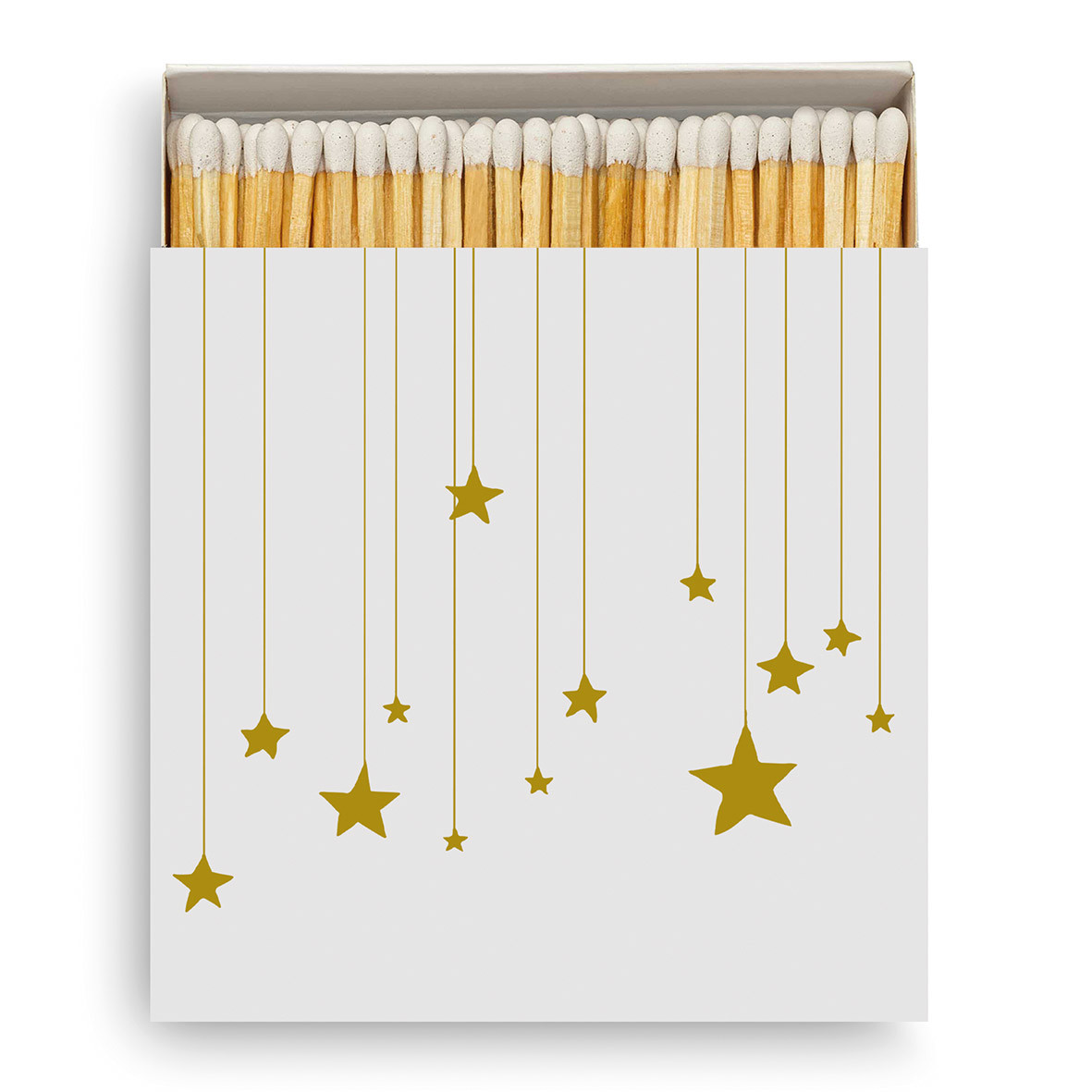 Stars on Canvas white Matches