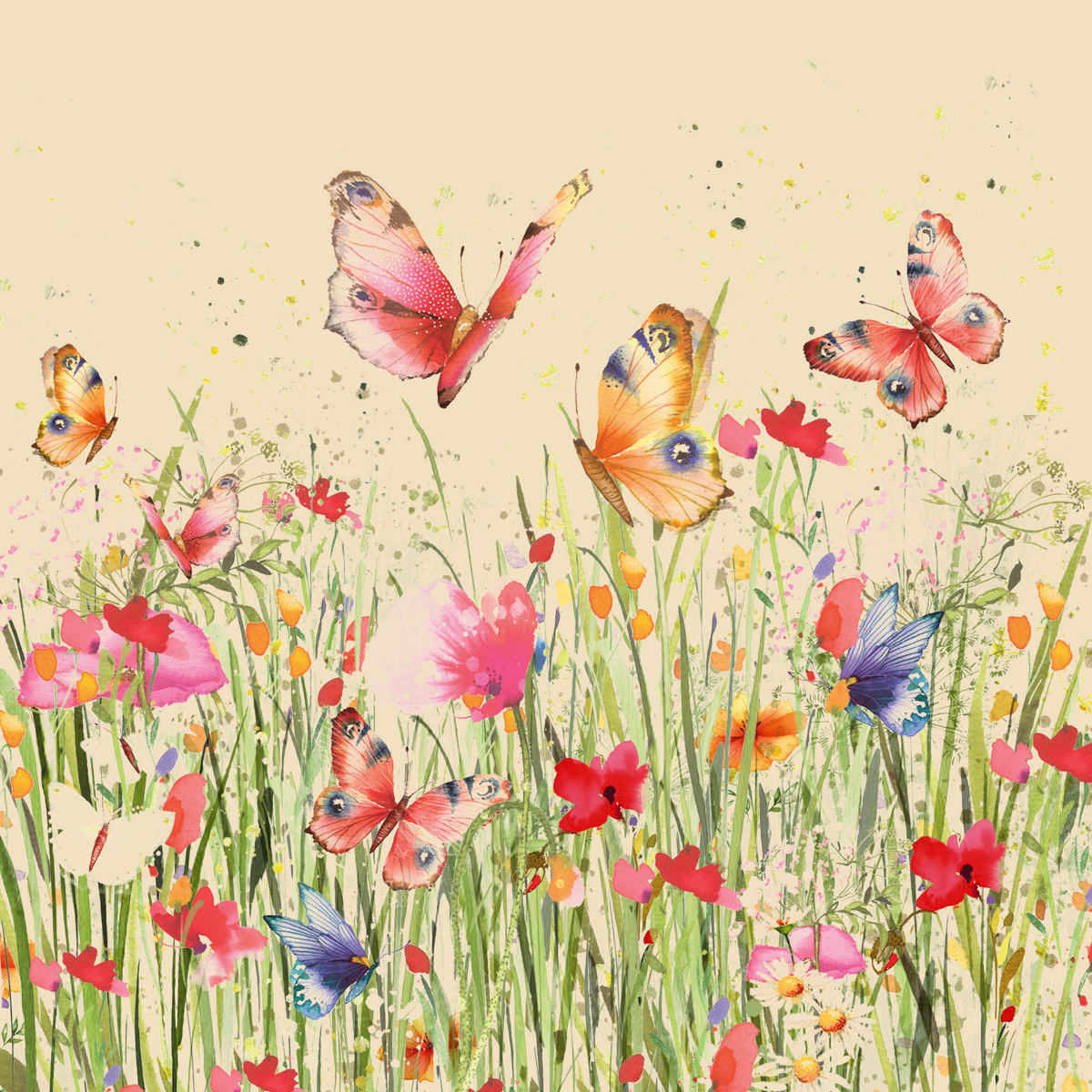 Flowerfield  Napkin 33x33 eco Flowerfield  Napkin 33x33 eco