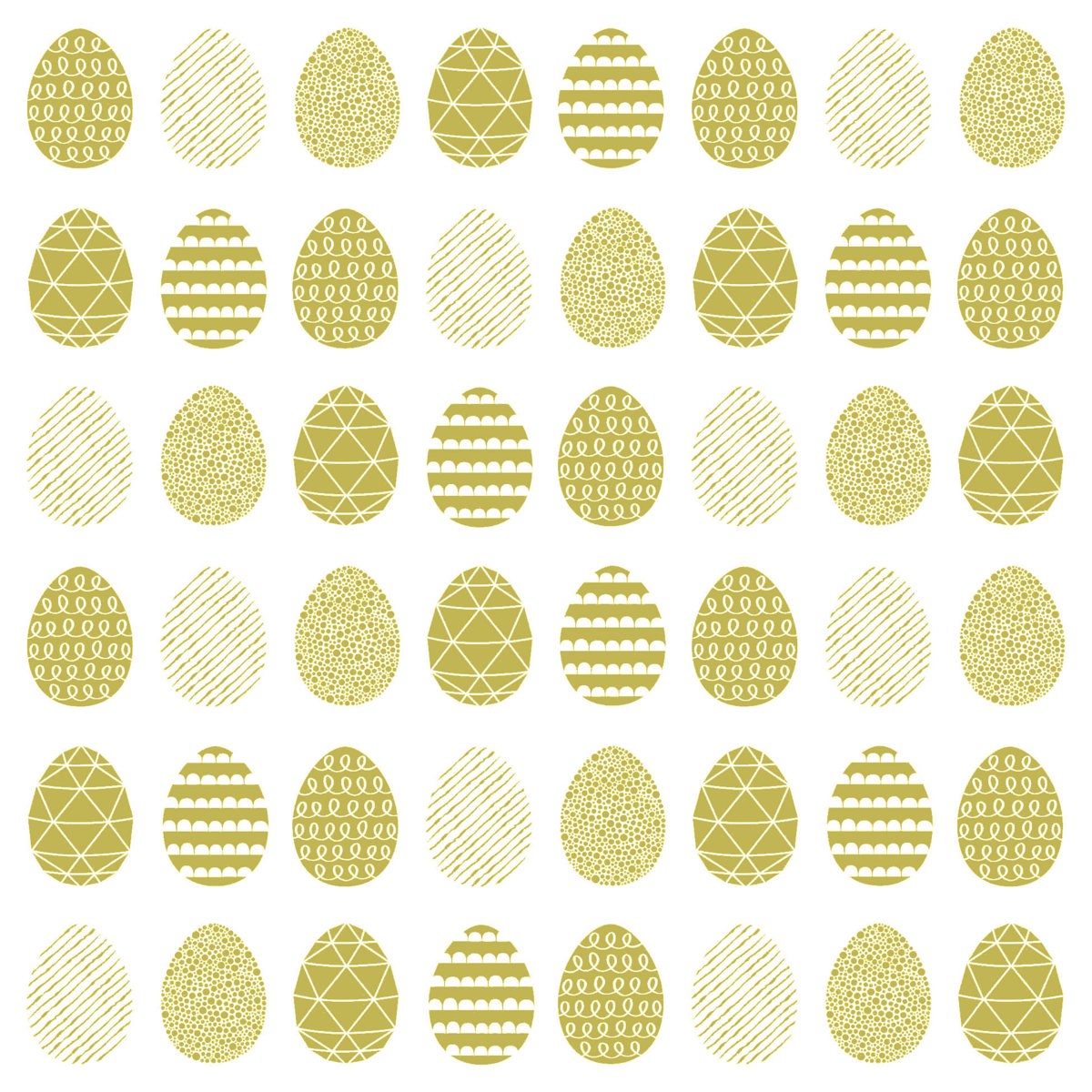Pure Easter Eggs Napkin 33x33 Pure Easter Eggs Napkin 33x33