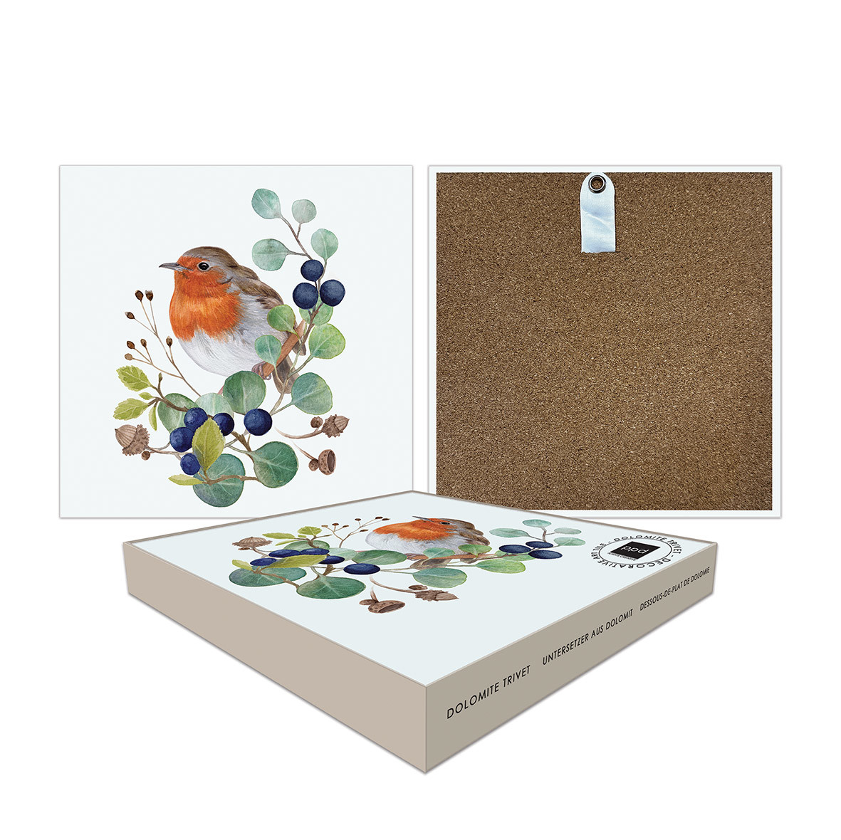 Oiseau sur Branche Trivet Tile Oiseau sur Branche Trivet Tile