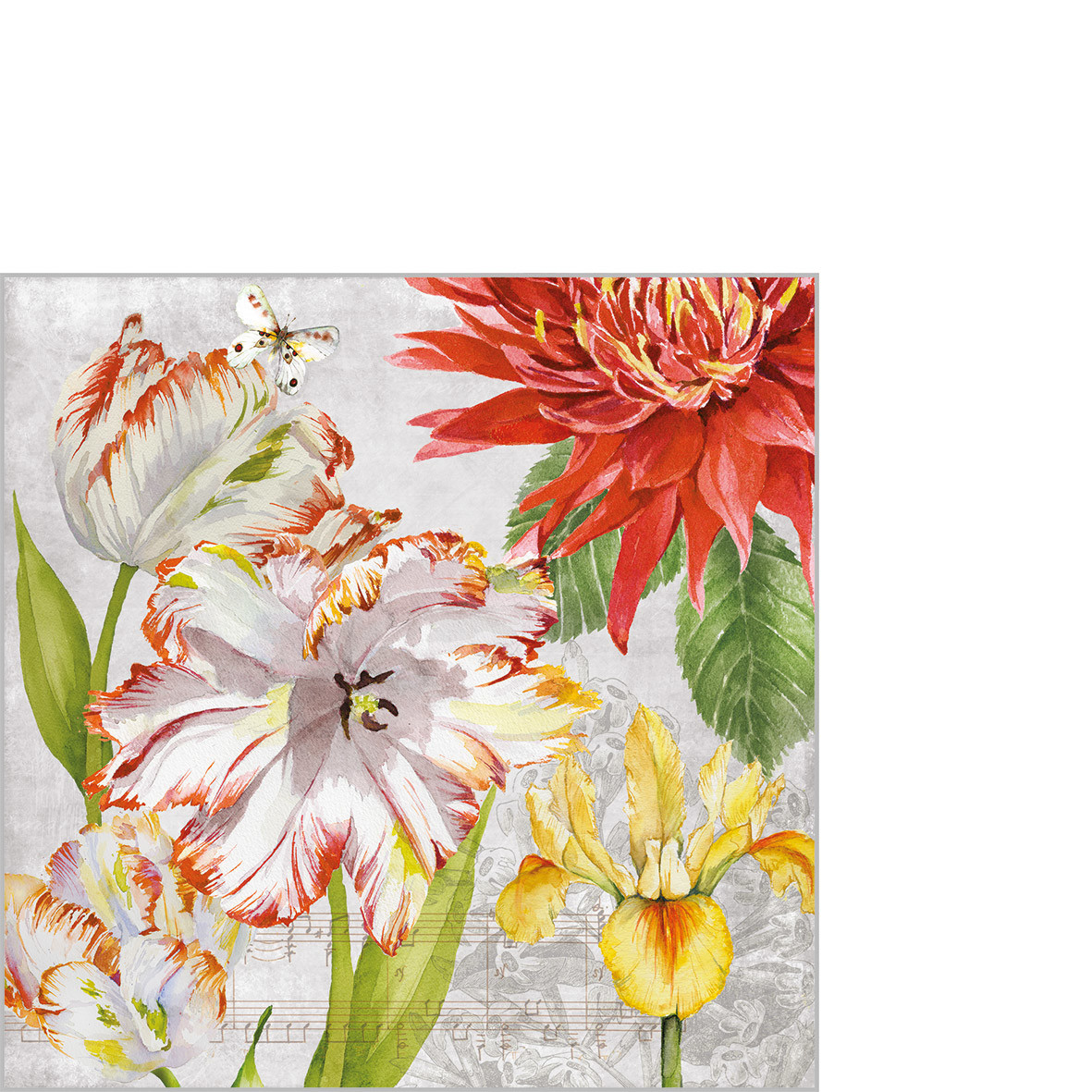 Dahlia Napkin 25x25