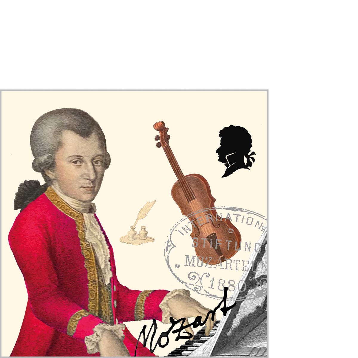 Mozarteum Napkin 25x25