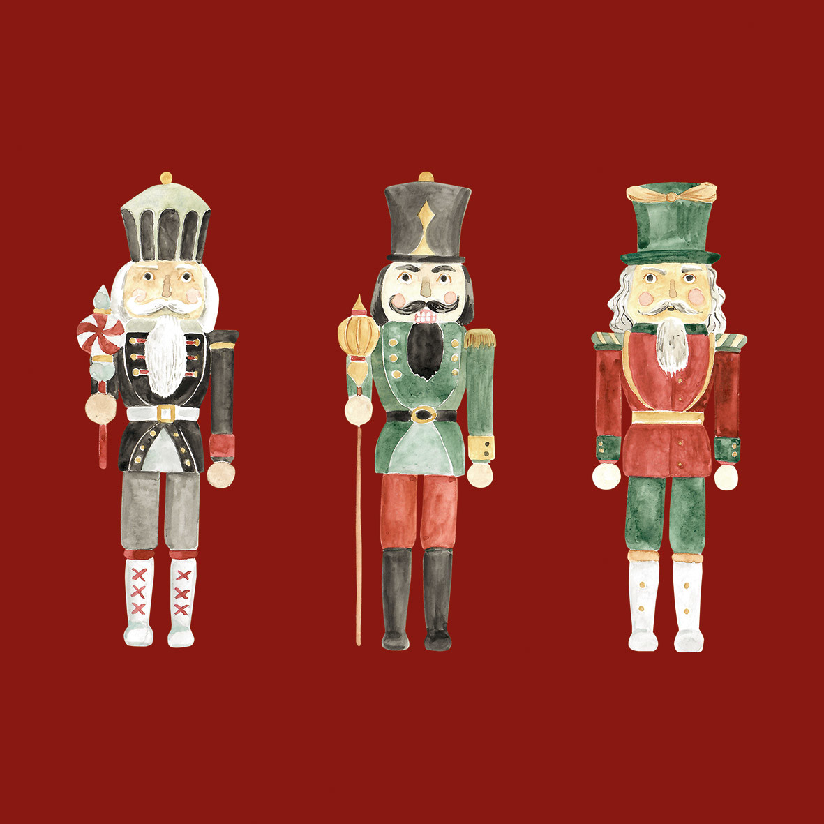 Nutcrackers Napkin 33x33