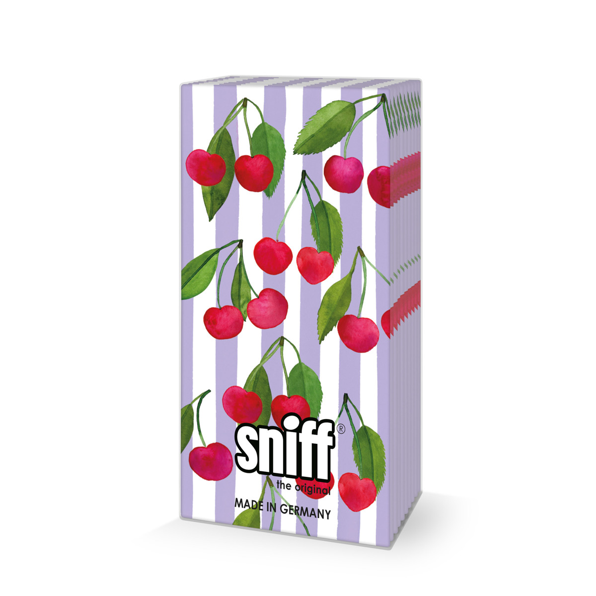 Cherry & Stripes Sniff Tissue