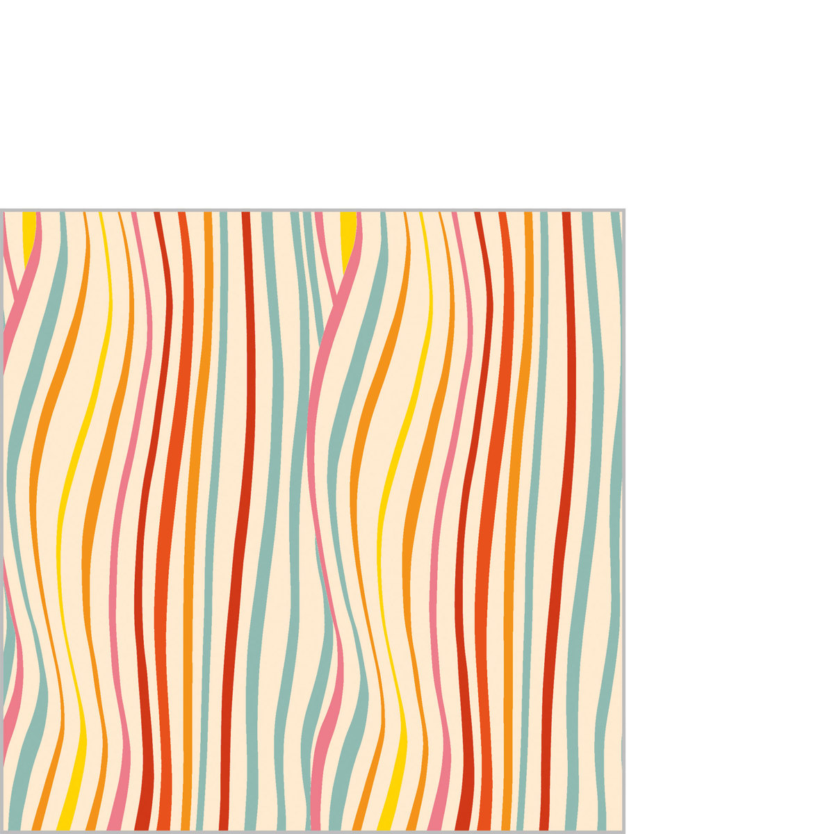 Waves Napkin 25x25