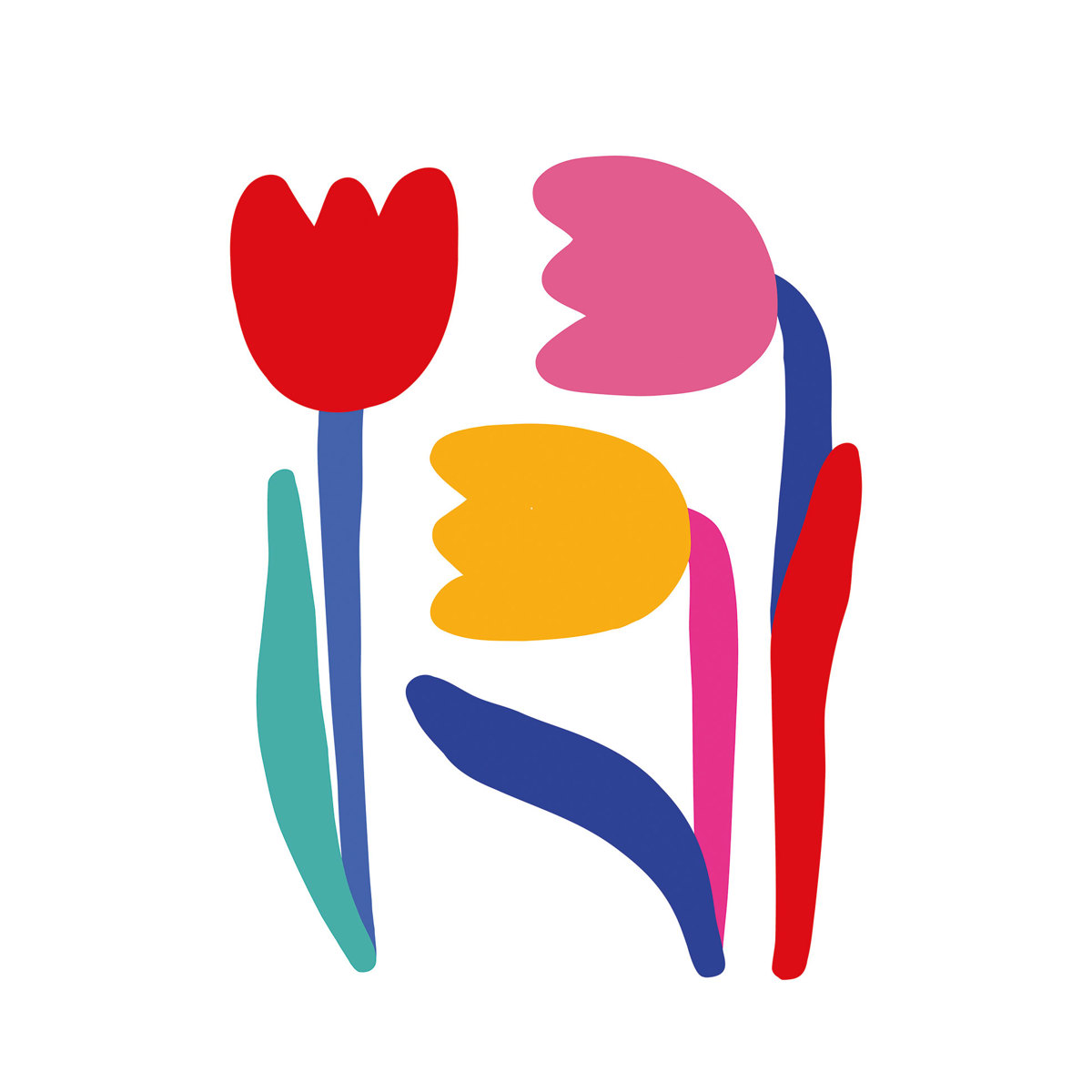 Tulipes Napkin 33x33 Tulipes Napkin 33x33