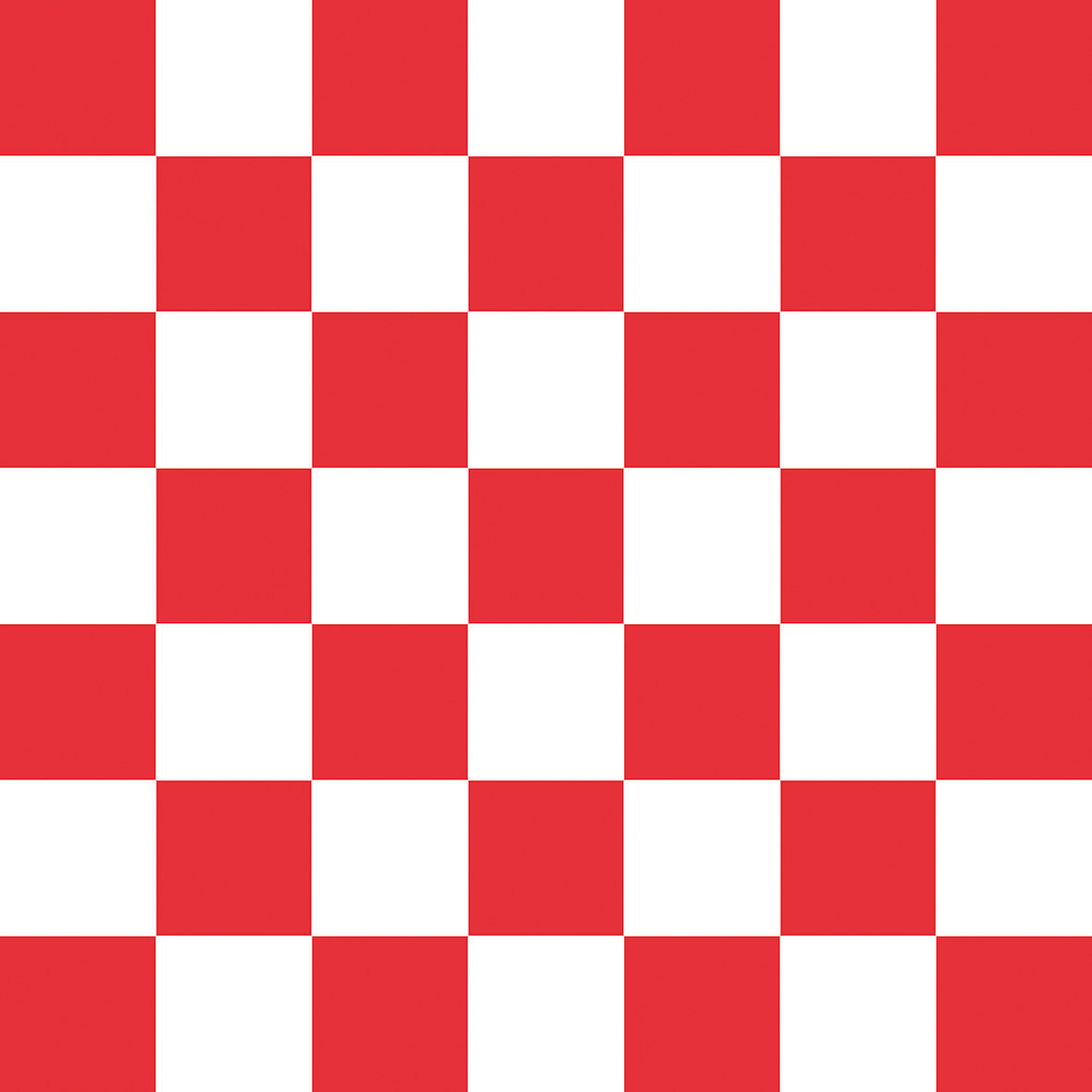 Chessboard red Napkin 33x33