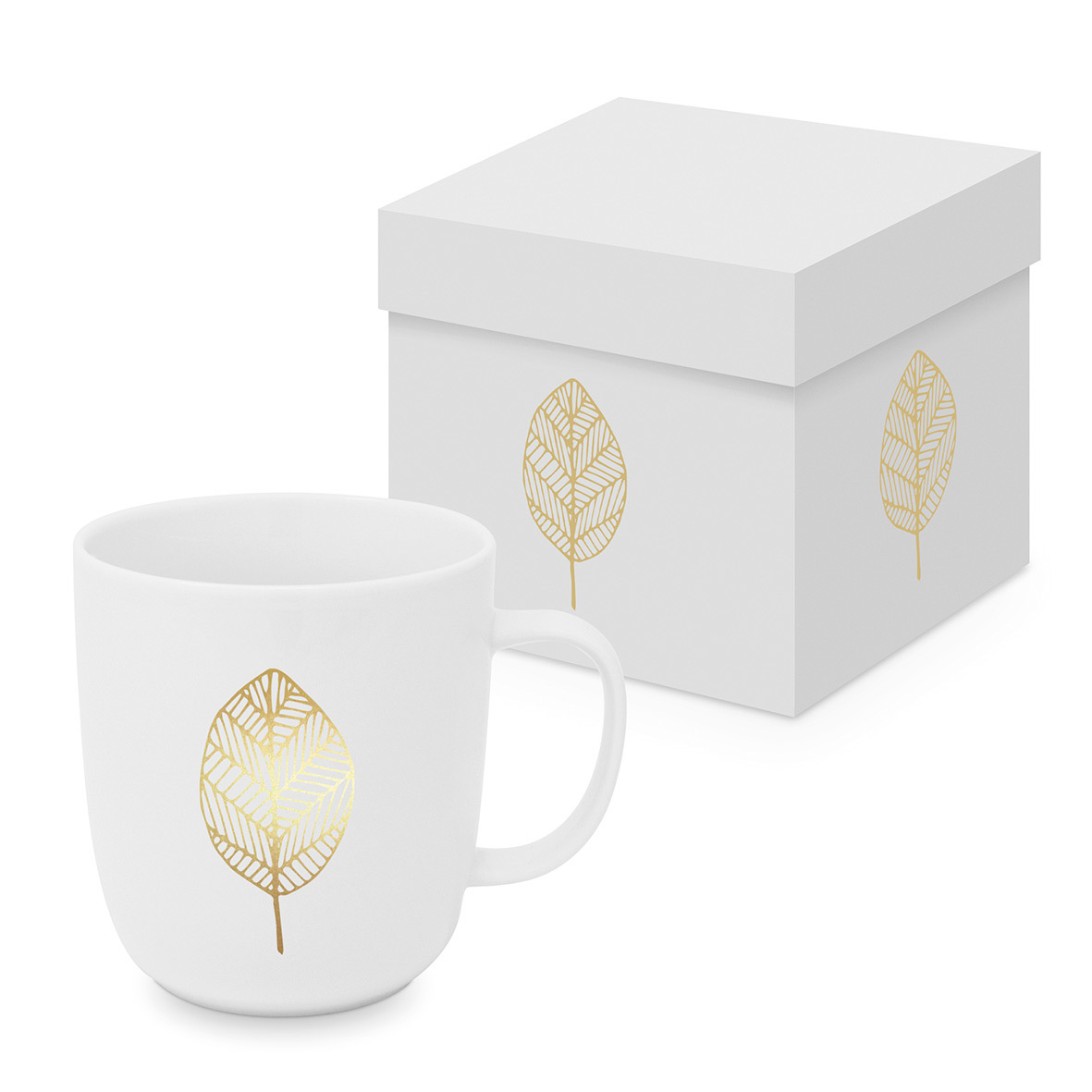 Pure Gold Leaves Matte Mug GB Pure Gold Leaves Matte Mug GB
