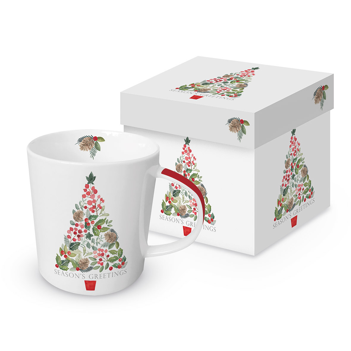 Merry Greetings white Trend Mug GB Merry Greetings white Trend Mug GB