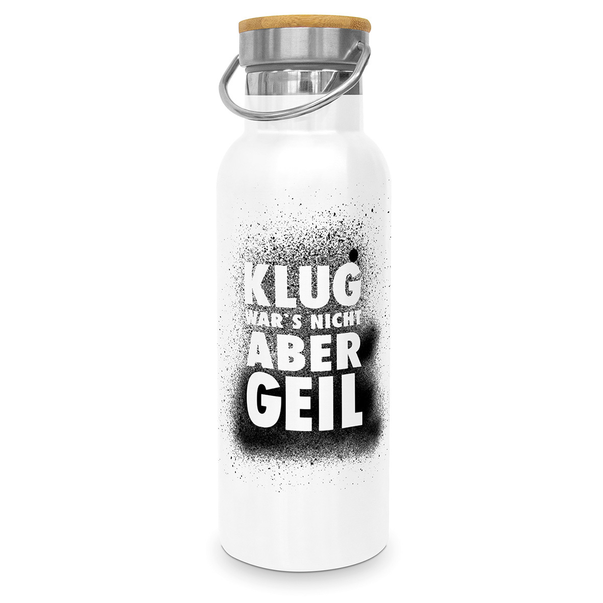 Klug war's nicht Steel Bottle 0,50