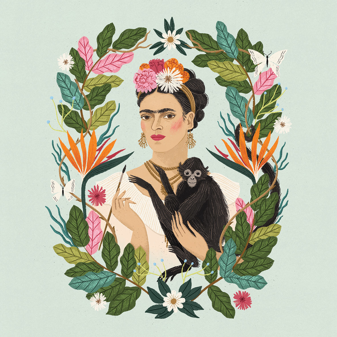 Frida & Friend Napkin 33x33