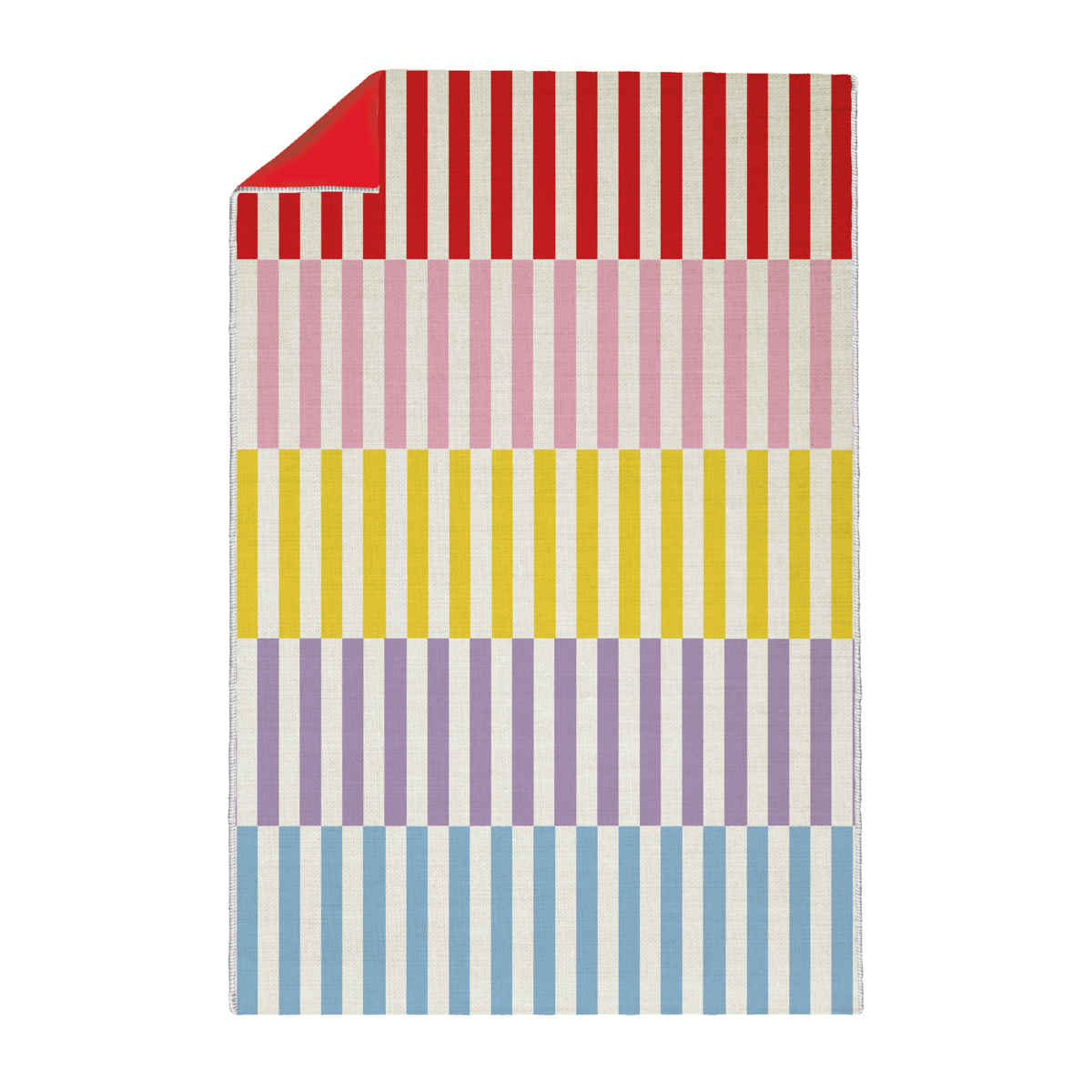 Lines Multicolor Summer Blanket