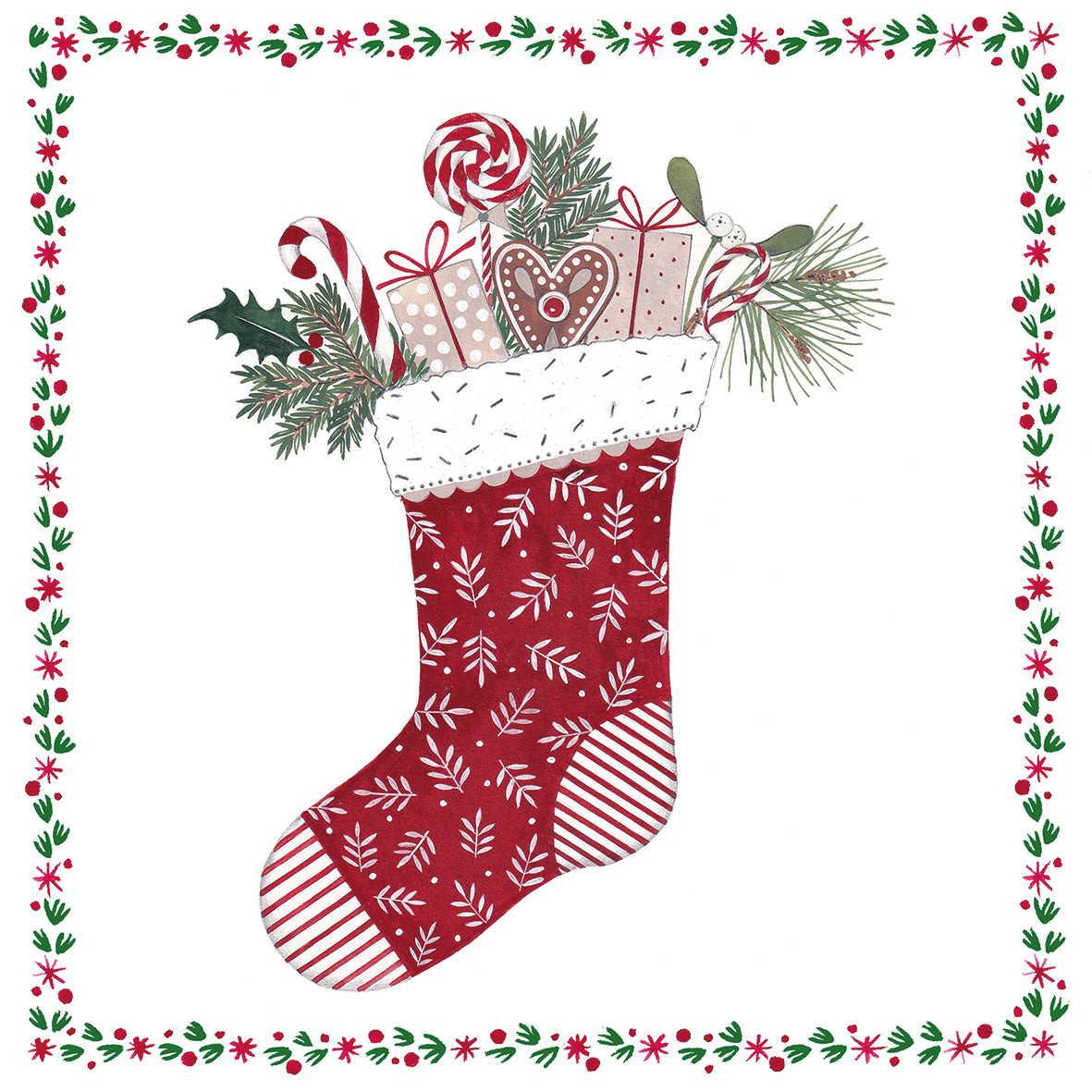 Stocking Napkin 33x33