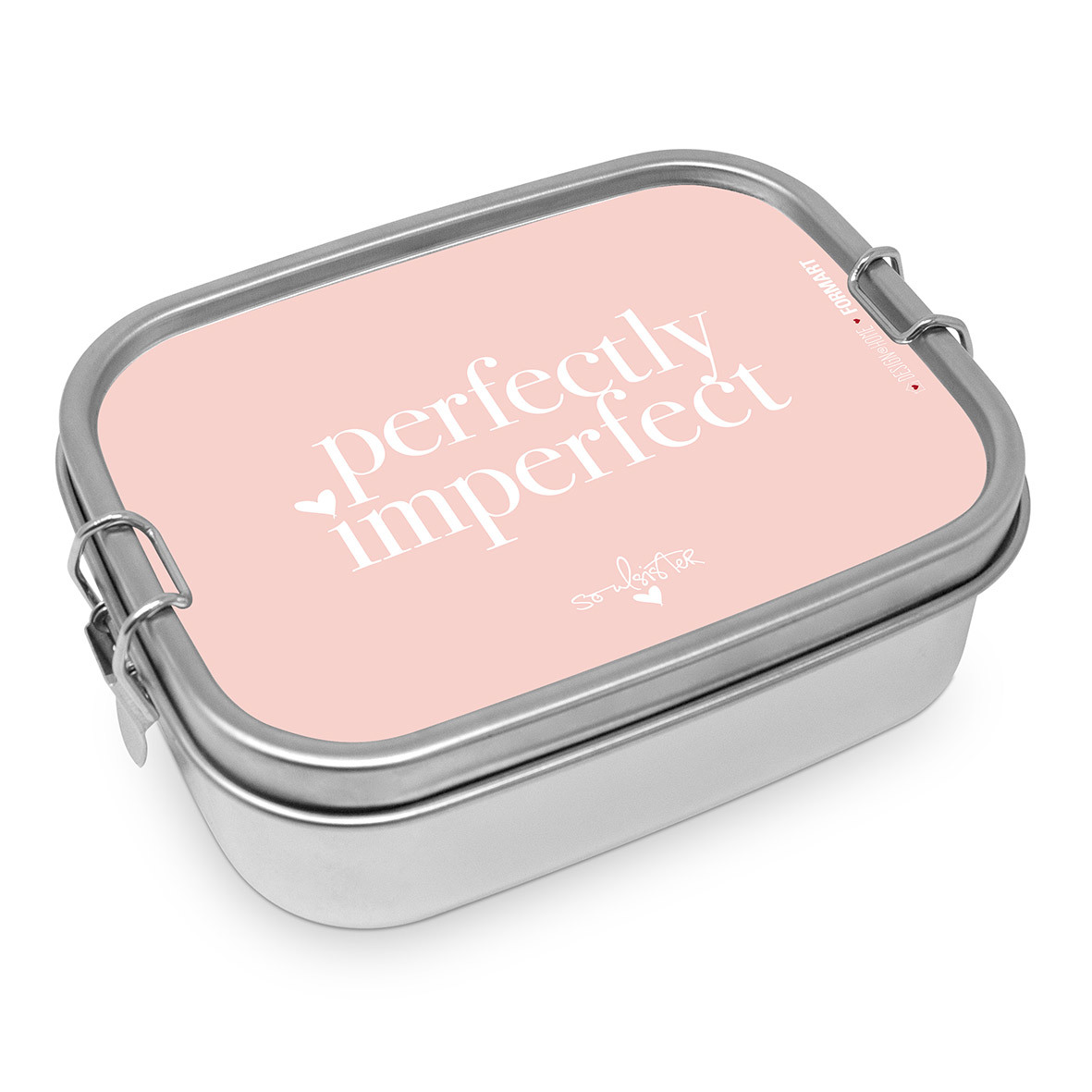 Perfectly Imperfect Steel Lunch Box