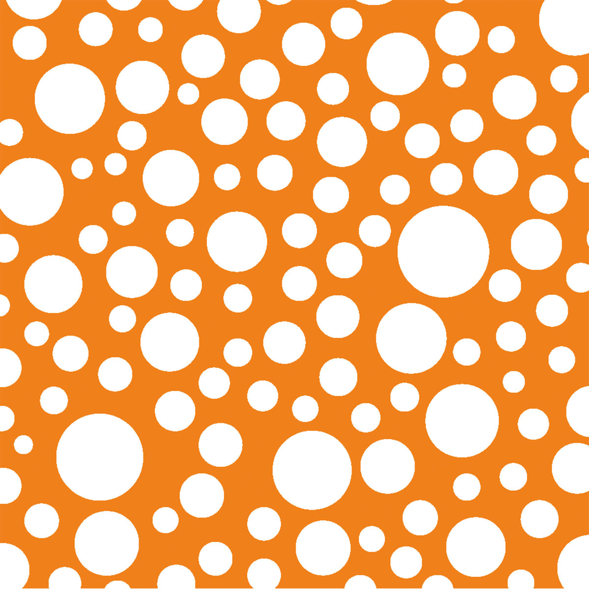 Dots orange Napkin 33x33