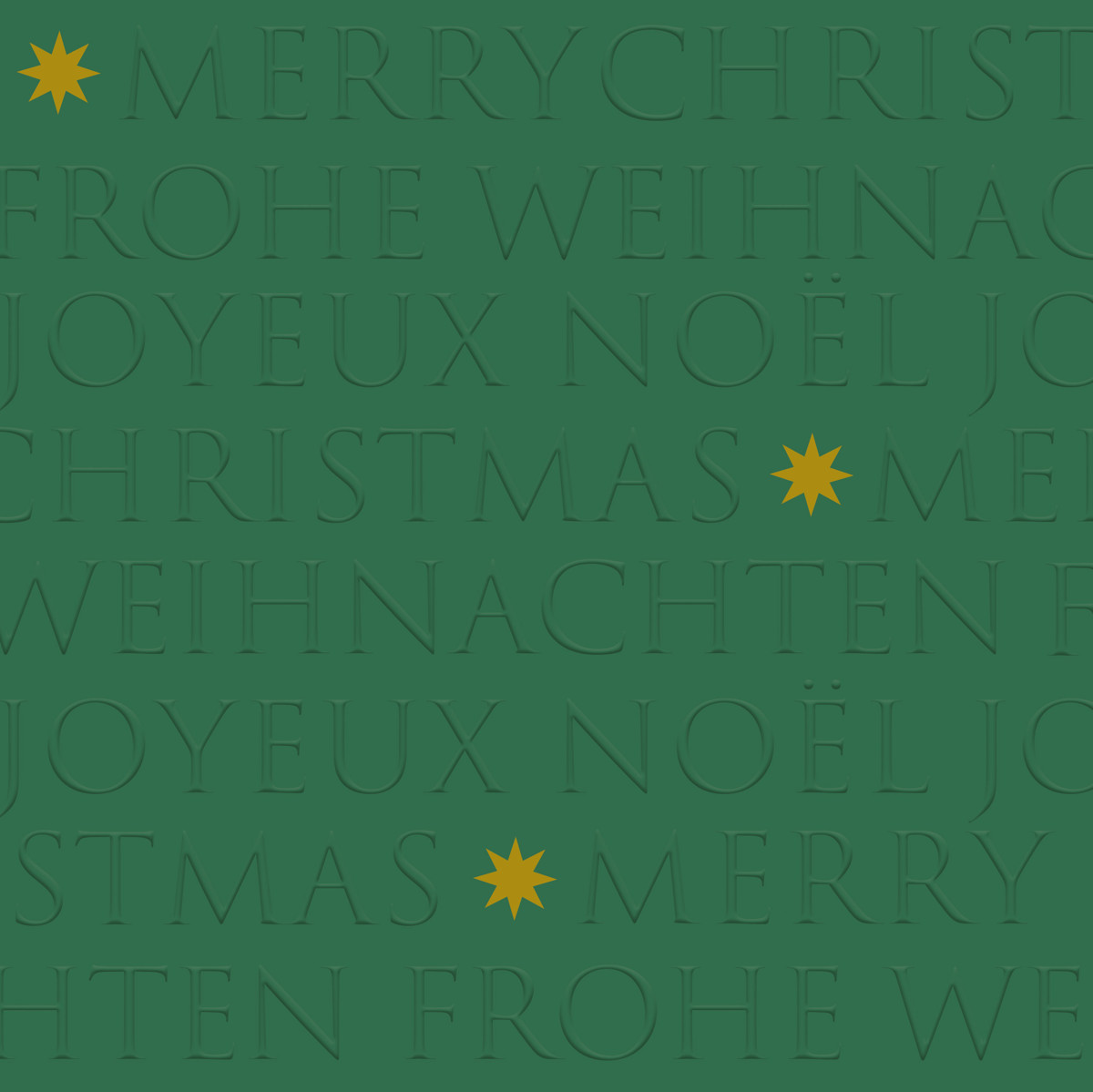 Christmas embossed green Napkin 40x40 relief Christmas embossed green Napkin 40x40 relief