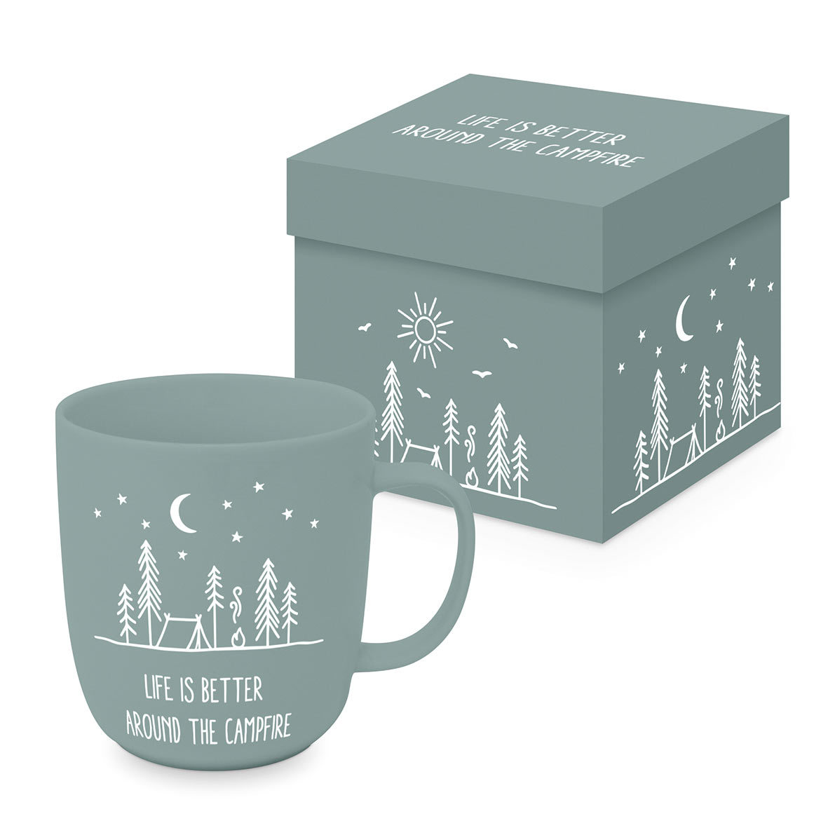 Pure Campfire Matte Mug GB Pure Campfire Matte Mug GB
