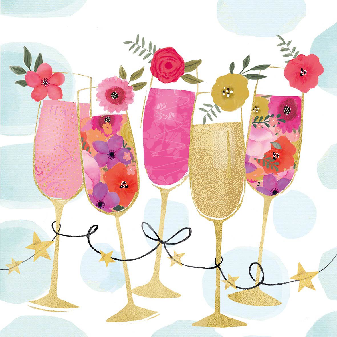 Happy Drinks Napkin 33x33 Happy Drinks Napkin 33x33