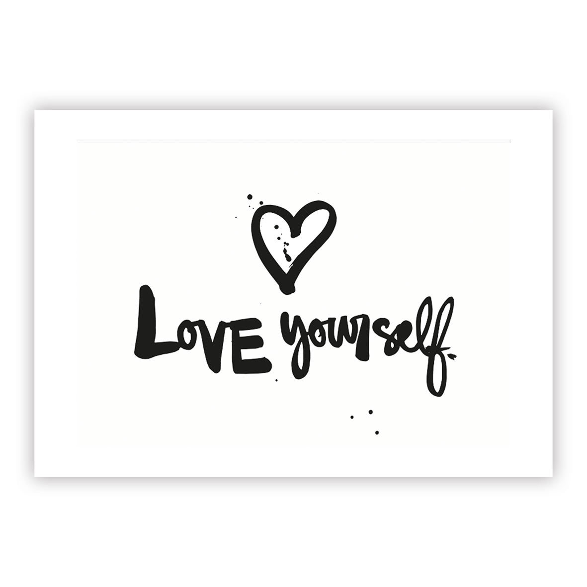 Love Yourself Postcard Love Yourself Postcard