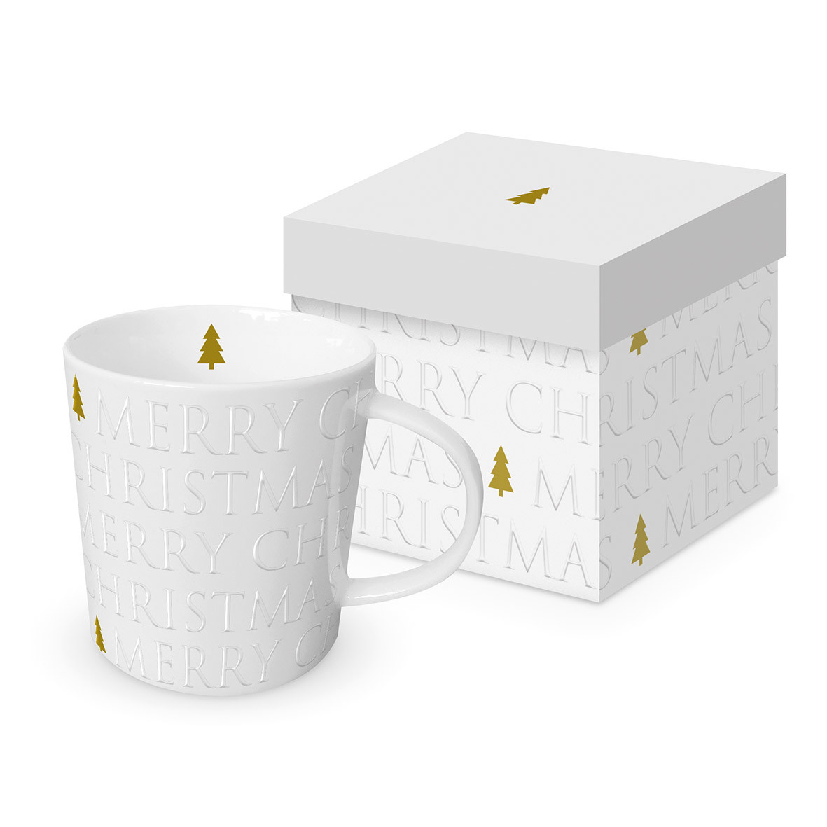 Christmas Letters Tree white Trend Mug emb. GB Christmas Letters Tree white Trend Mug emb. GB