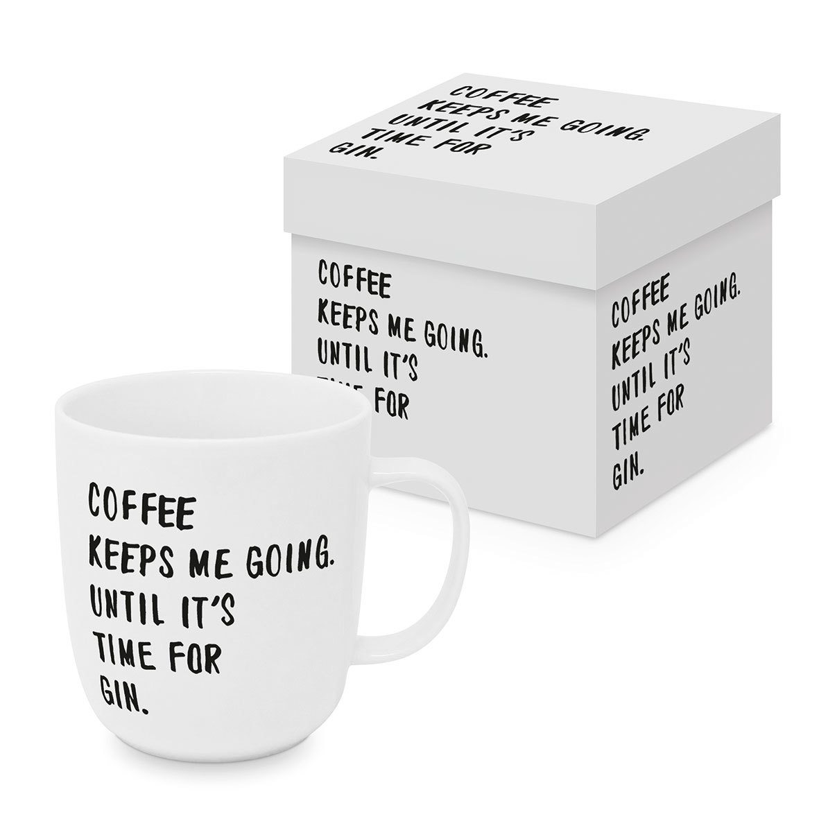 Coffee & Gin Matte Mug GB Coffee & Gin Matte Mug GB