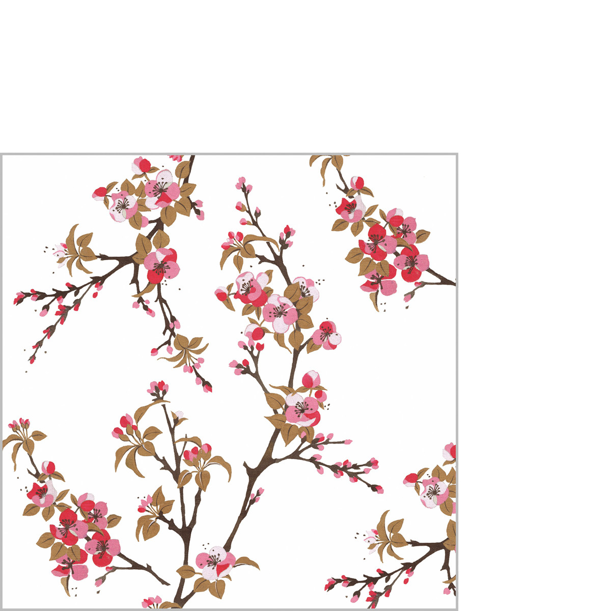 Fiori Rossi Napkin 25x25