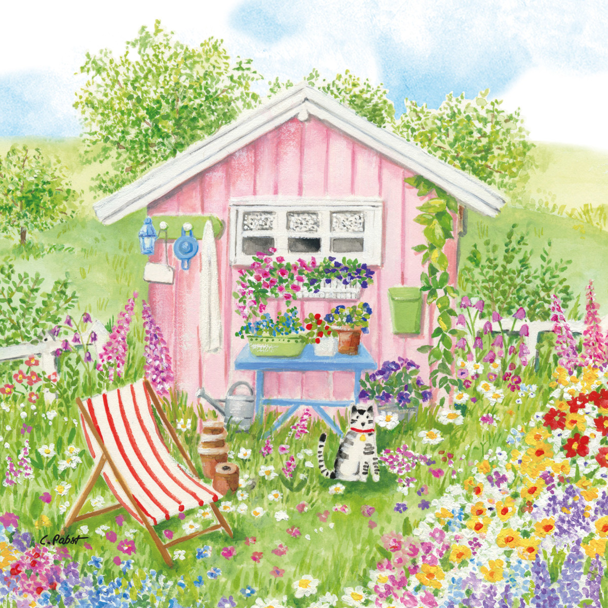 Maison Rose Napkin 33x33