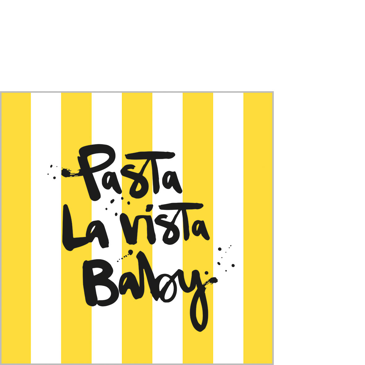 Pasta Vista Napkin 25x25