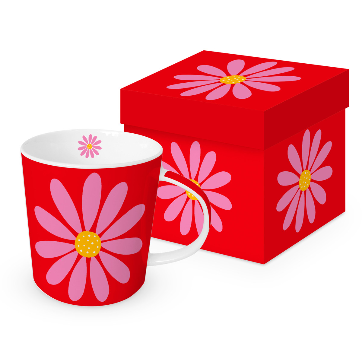 Happy Flower red Trend Mug GB
