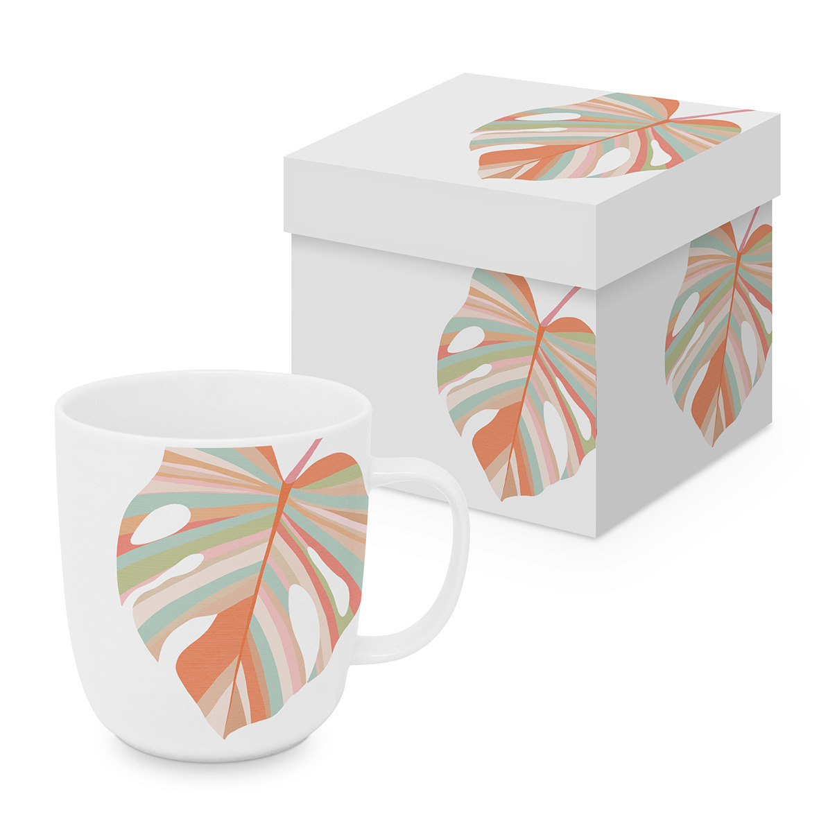 Pastel Leave Matte Mug GB Pastel Leave Matte Mug GB