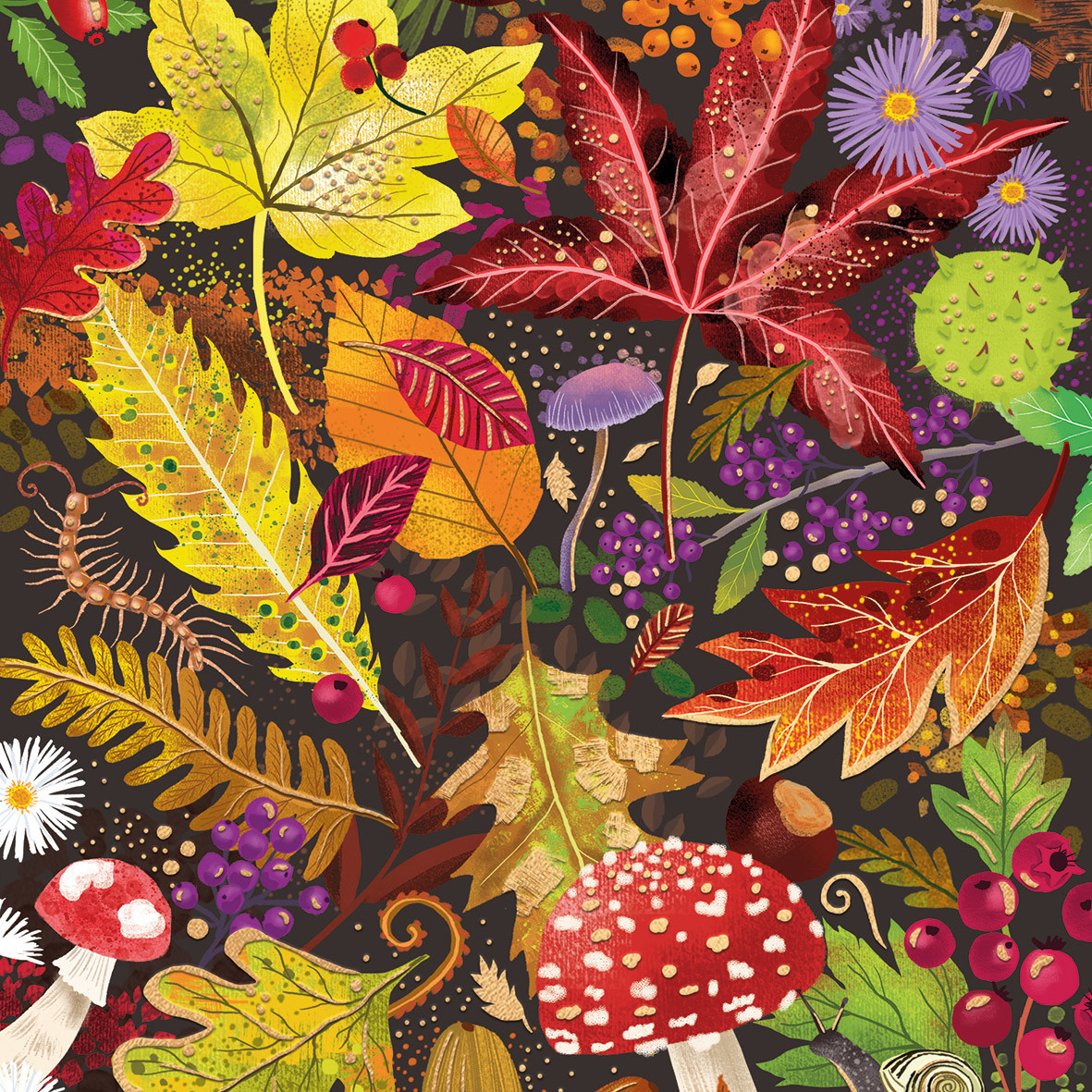 Fall's Beauty Napkin 33x33