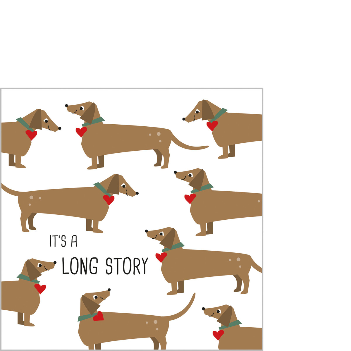 Long Story Napkin 25x25 Long Story Napkin 25x25