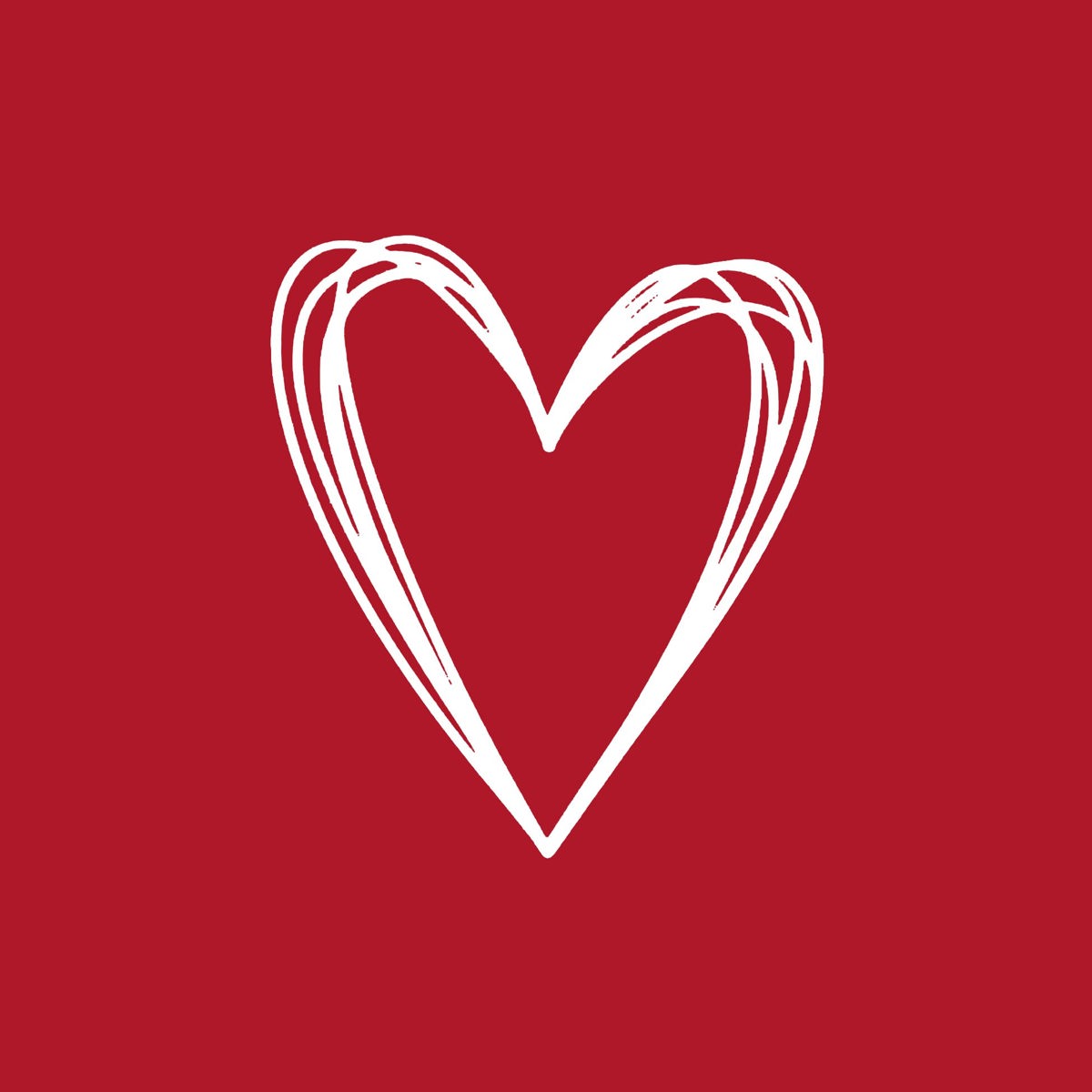 Pure Heart red Napkin 33x33 Pure Heart red Napkin 33x33