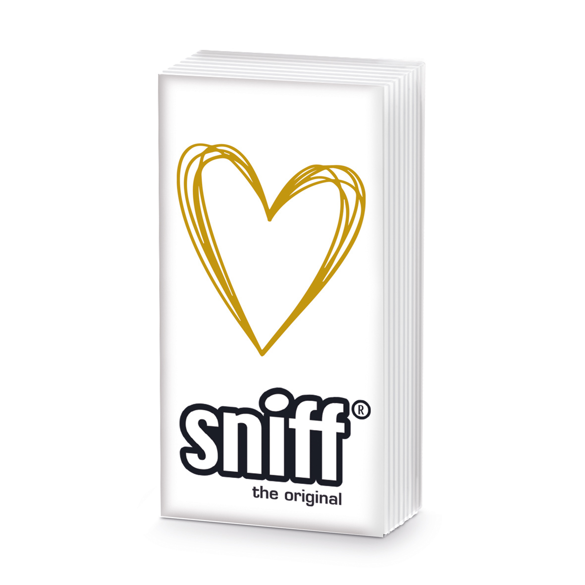 Pure Heart gold Sniff Tissue
